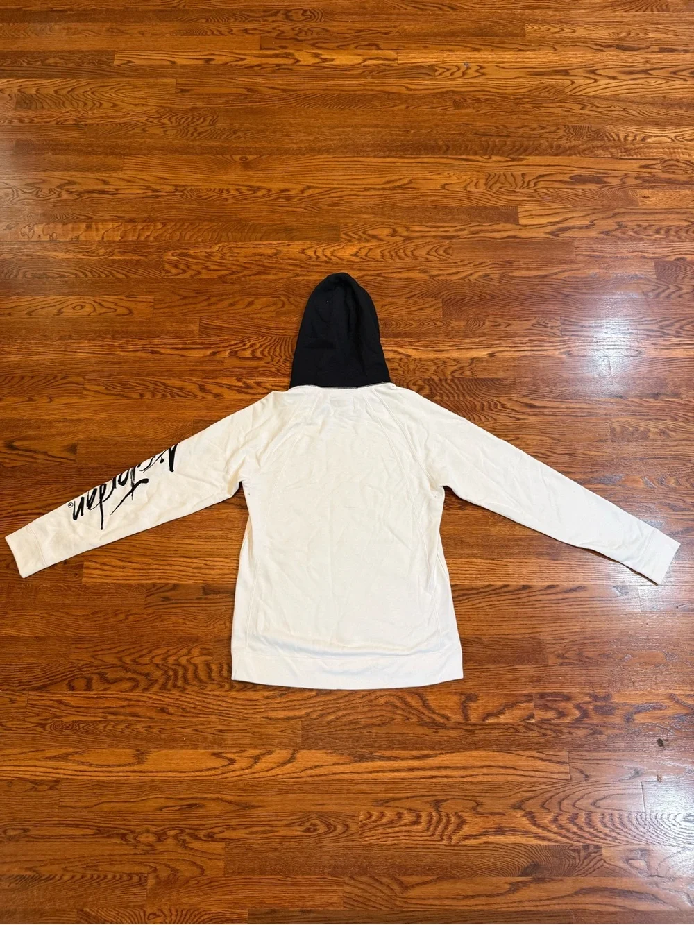 Nike Air Jordan “Greatest” White Black Hooded Men’s Medium Jacket Hoodie